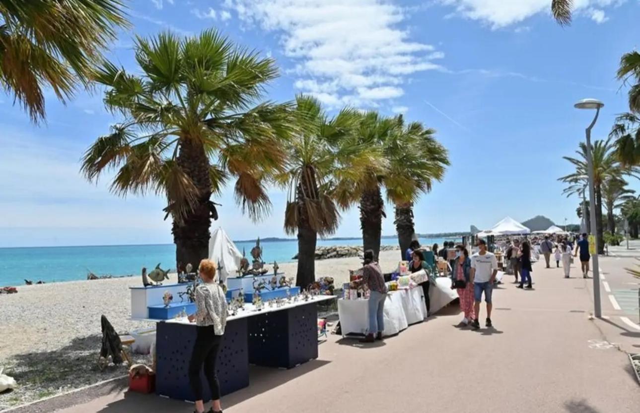Front De Mer,Plage, Piscine, Parking Cagnes-sur-Mer Exterior photo